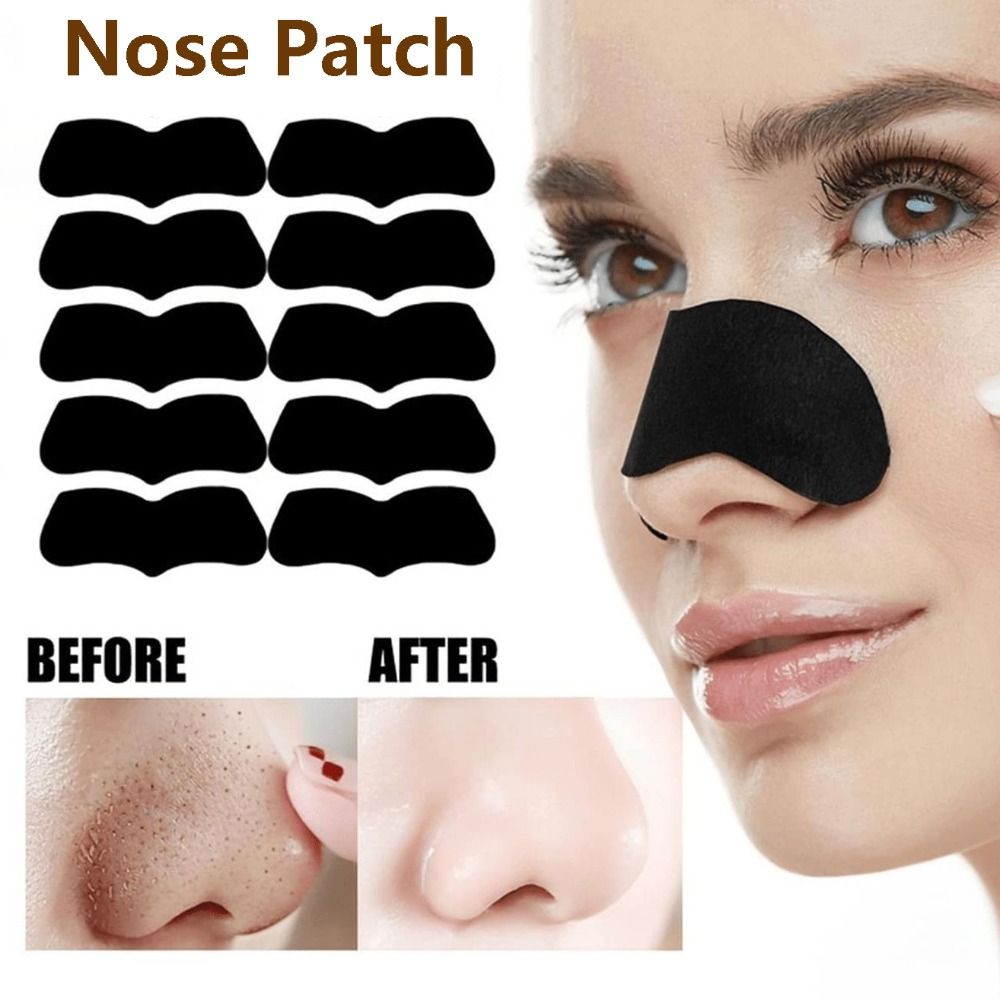 Charcoal Pore Strip - New 10PCS Nose Blackhead Remover Mask