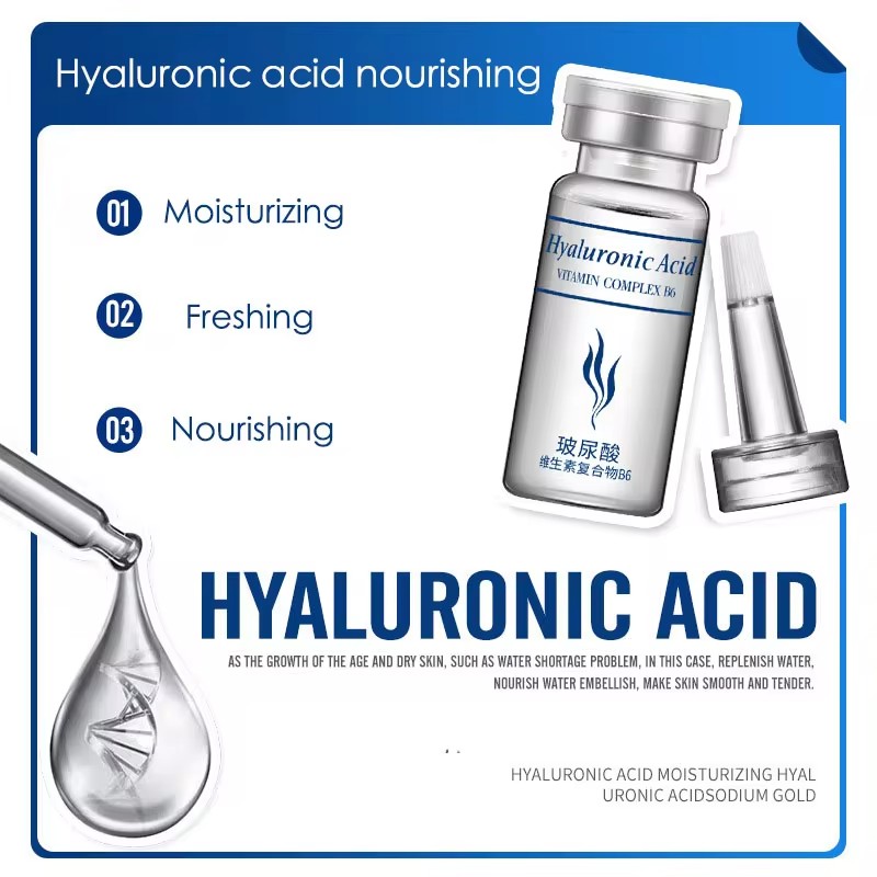 20pcs BIOAQUA Hyaluronic Acid  - огляд і ціна Skincare Bioaqua