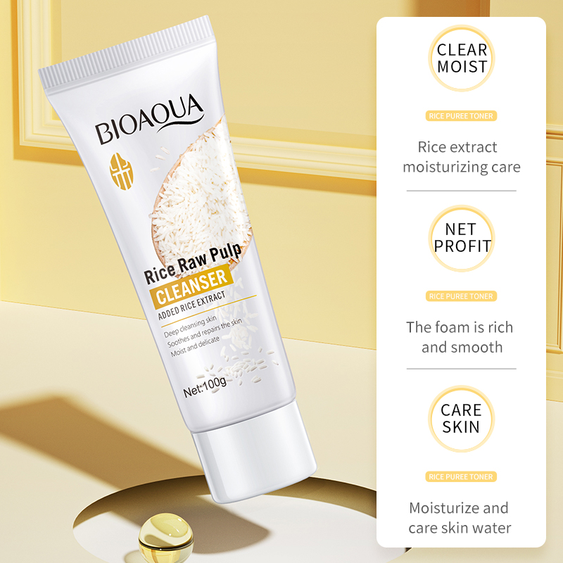 BIOAQUA Rice Raw Pulp Facial C - огляд і ціна Skincare Bioaqua