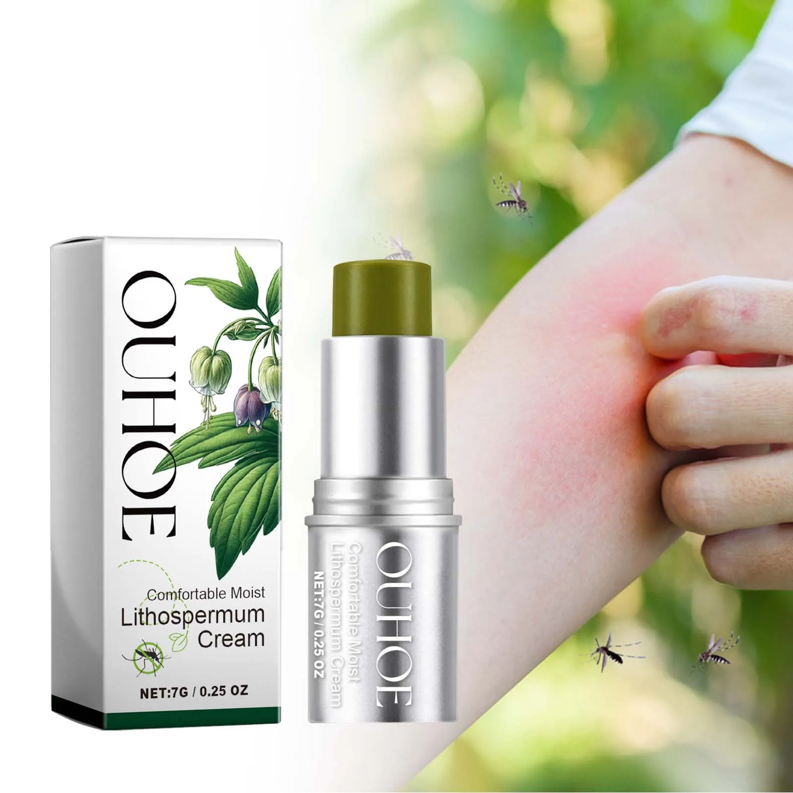 OUHOE Purple Grass Herbal Mosq - огляд і ціна Skincare Herbal