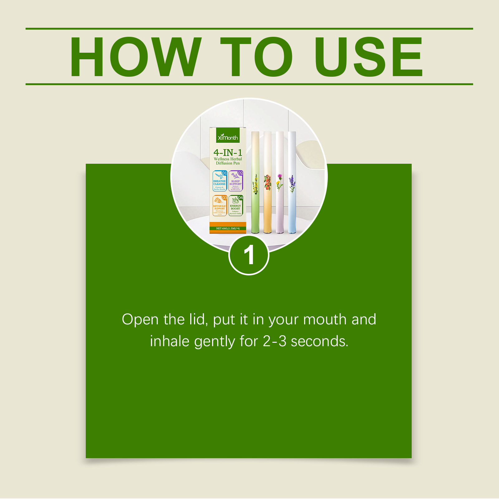 4 In 1 Air Freshening Pen Herb - огляд і ціна Skincare Herbal