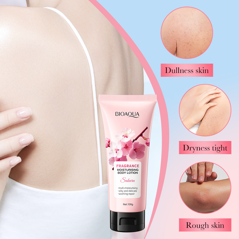 100g BIOAQUA Sakura Fragrance  - огляд і ціна Skincare Bioaqua