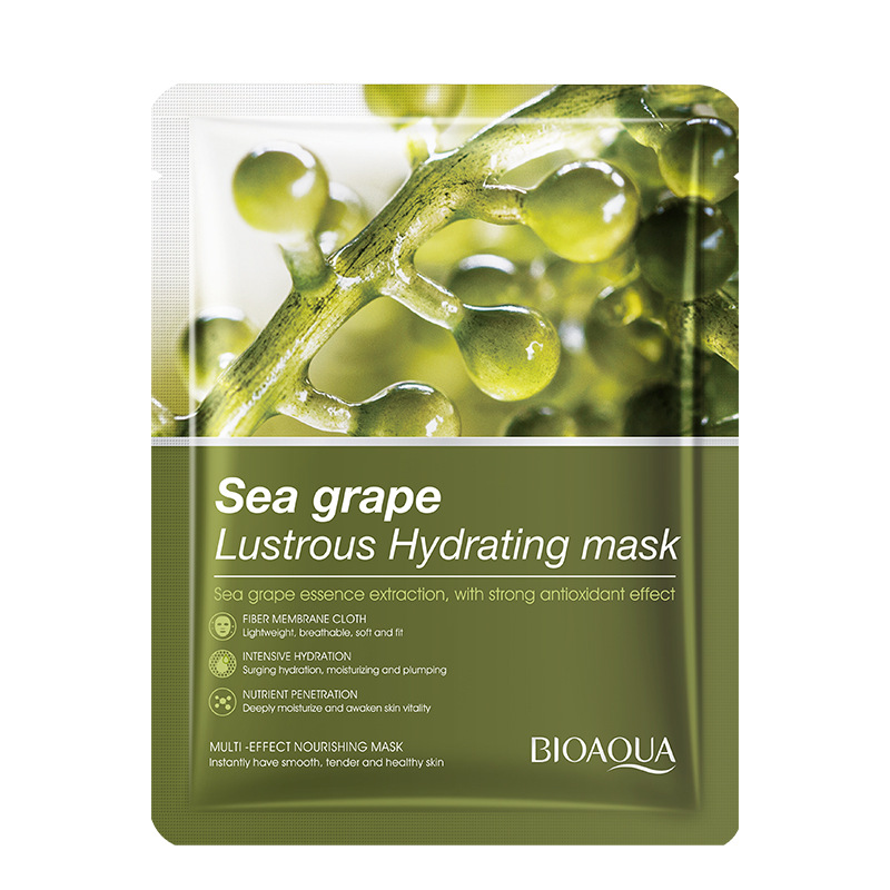 10pcs BIOAQUA Sea Grape Face M - огляд і ціна Skincare Bioaqua