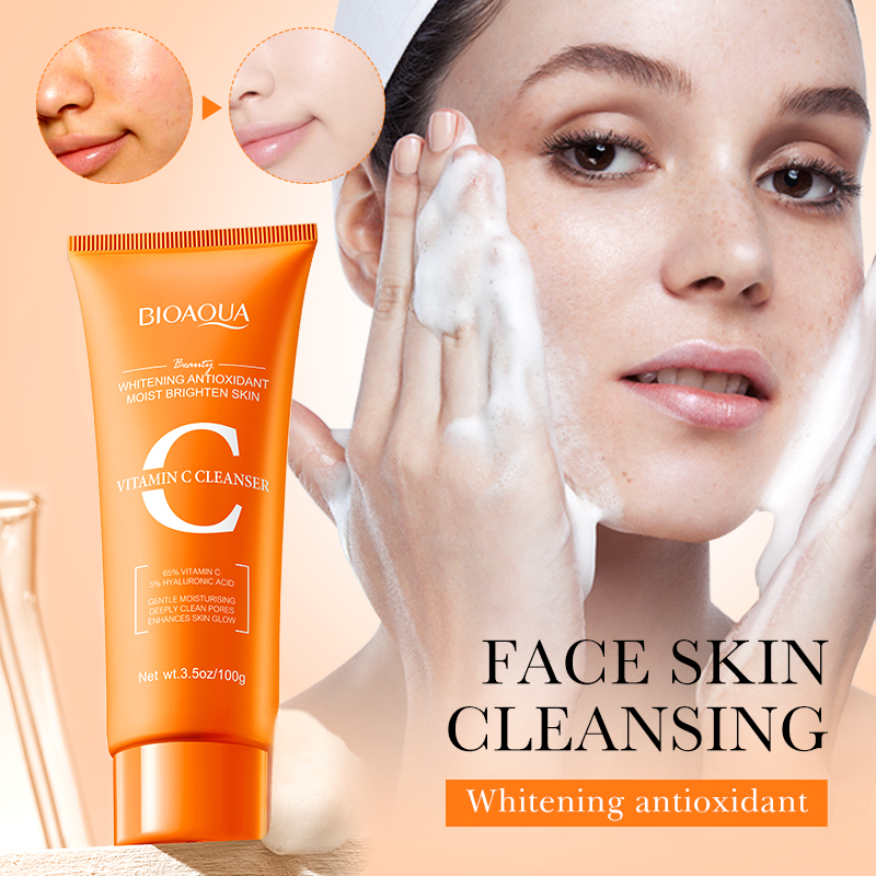 BIOAQUA Vitamin C Facial Clean - огляд і ціна Skincare Bioaqua