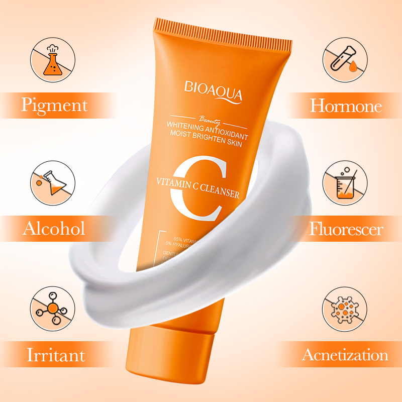 BIOAQUA Vitamin C Facial Clean - огляд і ціна Skincare Bioaqua